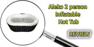 Aleko 2 Person Inflatable Hot Tub