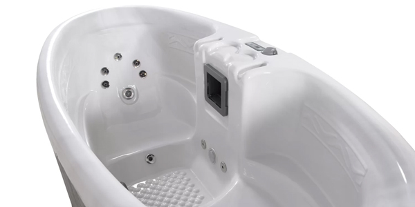 QCA Cordoba 2 Person hot tub inside view